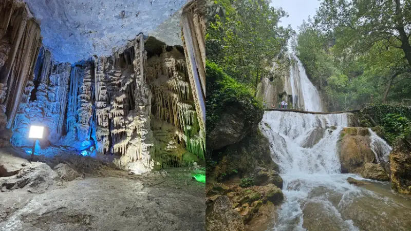 tours en monterrey Grutas de García y Cascad cola de caballo