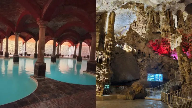 tours en monterrey auas termales y grutas de garcia